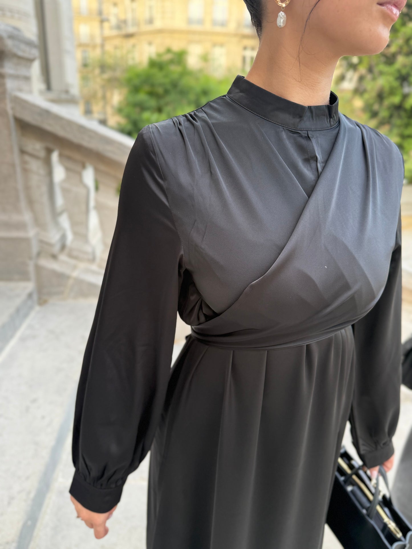 Robe croisée