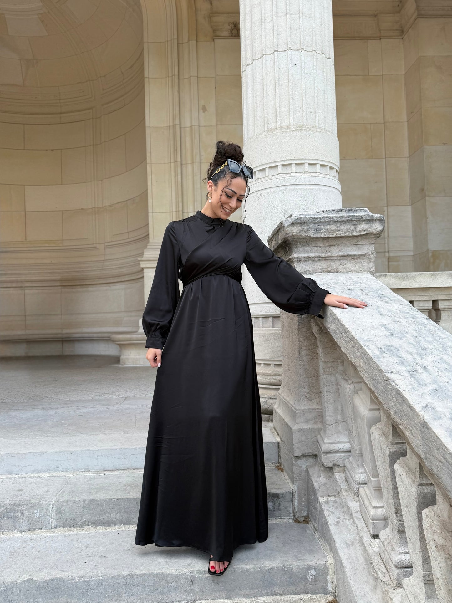 Robe croisée