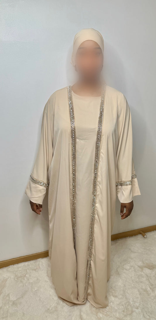 Abaya 3 pièces